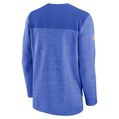 Los Angeles Rams Sideline Lockup Performance Quarter-Zip Top Royal | Nike for Sale