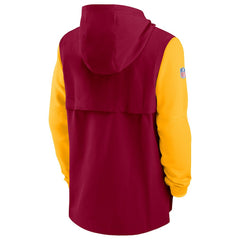 Washington Commanders Sideline Player Quarter-Zip Hoodie Burgundy/Gold | Nike for Sale