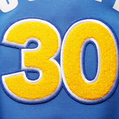 Stephen Curry Golden State Warriors Pro Standard Name & Number Short Sleeve Pullover Hoodie Royal - NBA