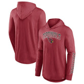 Arizona Cardinals Front Runner Long Sleeve Hooded T-Shirt Cardinal | Fanatics
