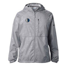 Dallas Mavericks Camo Flash Forward Full-Zip Windbreaker Jacket Gray - NBA
