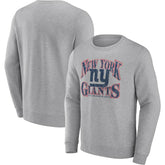 New York Giants Playability Pullover Sweatshirt Heathered Charcoal | Fanatics