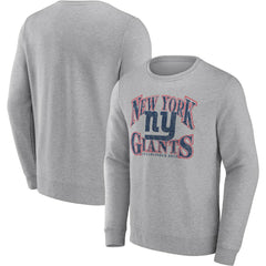 New York Giants Playability Pullover Sweatshirt Heathered Charcoal | Fanatics