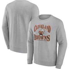 Cleveland Browns Playability Pullover Sweatshirt Heathered Gray | Fanatics