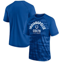 Indianapolis Colts Hail Mary Raglan T-Shirt Royal | Fanatics