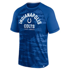 Indianapolis Colts Hail Mary Raglan T-Shirt Royal | Fanatics