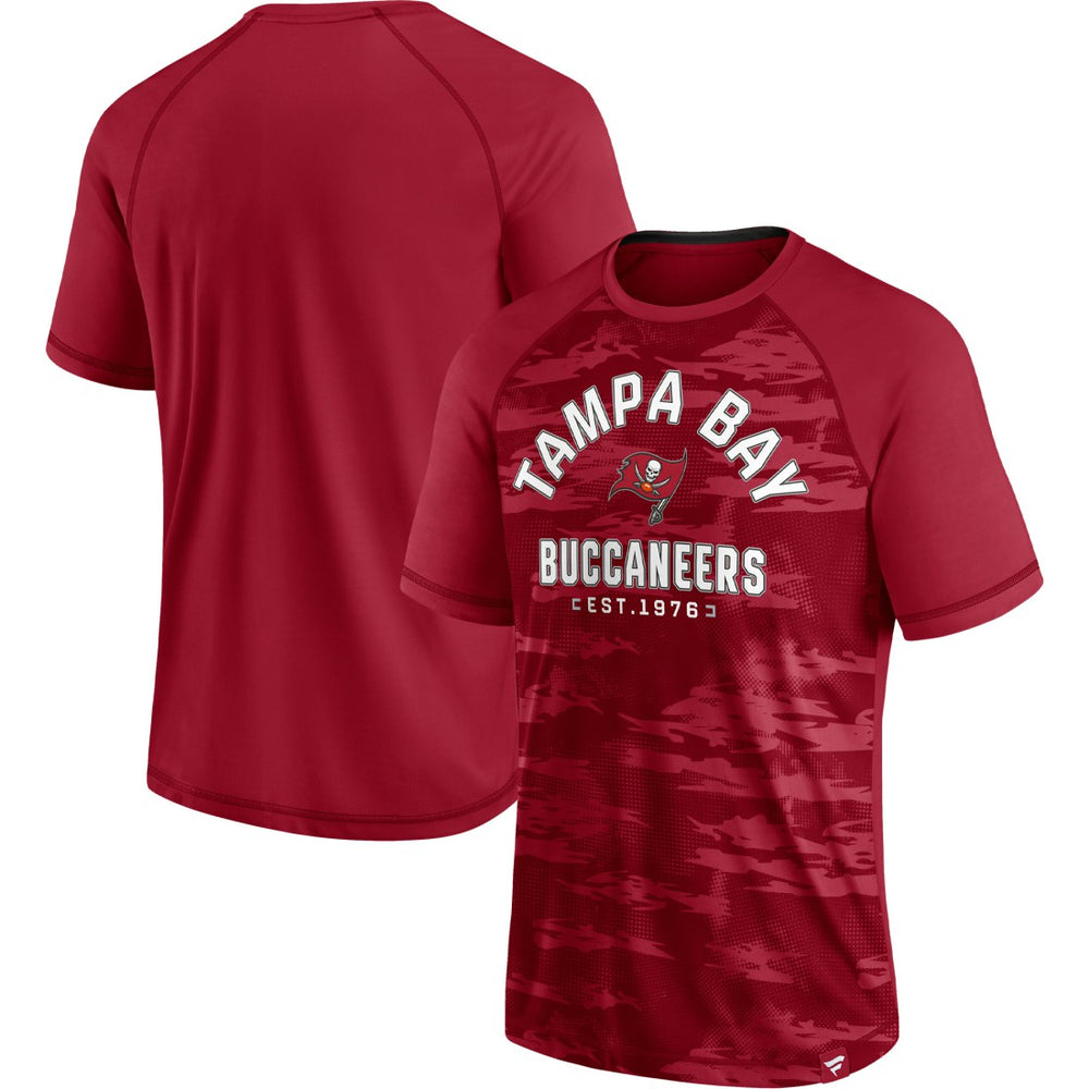 Tampa Bay Buccaneers Hail Mary Raglan T-Shirt Red | Fanatics