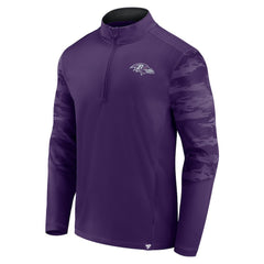 Baltimore Ravens Ringer Quarter-Zip Jacket Purple | Fanatics