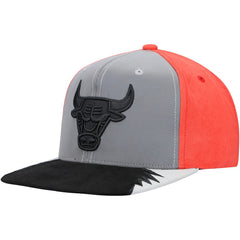 Chicago Bulls Day 5 Snapback Hat Gray/Red - NBA