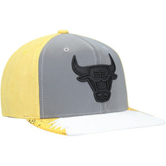 Chicago Bulls Day 5 Snapback Hat Gray/Yellow - NBA