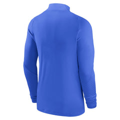 Club America 2022/23 Strike Drill Performance Raglan Quarter-Zip Long Sleeve Top Blue | Nike