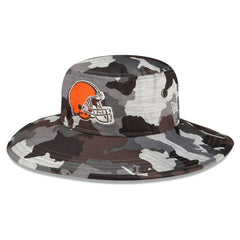 Cleveland Browns New Era 2022 NFL Training Camp Panama Bucket Hat Camo | NFL