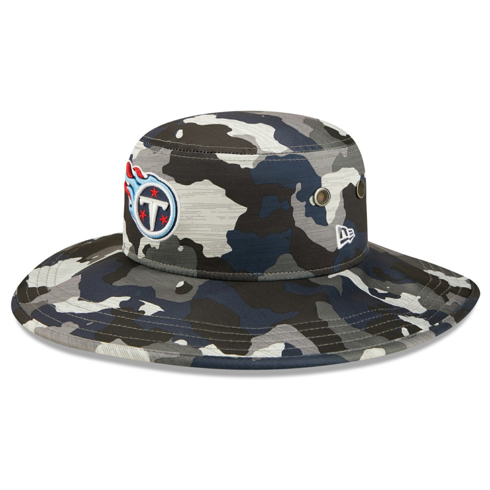 Tennessee Titans New Era 2022 NFL Training Camp Panama Bucket Hat Camo | NFL