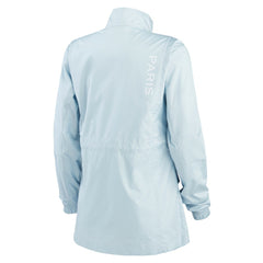 Paris Saint-Germain Women's M65 Woven Full-Zip Jacket Light Blue | Nike