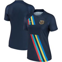 Barcelona Women's 2022/23 Pre-Match AWAY Performance Top Navy | Nike Sale