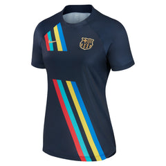 Barcelona Women's 2022/23 Pre-Match AWAY Performance Top Navy | Nike Sale
