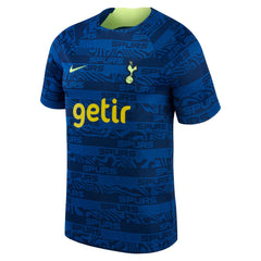 Tottenham Hotspur Youth 2022 Pre-Match Raglan Performance Top Blue | Nike Online