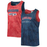 Cleveland Guardians FOCO Floral Reversible Mesh Tank Top - MLB