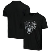 Las Vegas Raiders Junk Food Bold Logo T-Shirt Black | NFL