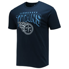 Tennessee Titans Junk Food Bold Logo T-Shirt Navy | NFL