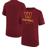 Washington Commanders Youth Sideline Legend Performance T-Shirt Burgundy | Nike for Sale