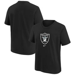 Las Vegas Raiders Preschool Team Wordmark T-Shirt Black | Nike for Sale