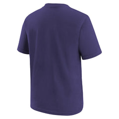 Baltimore Ravens Preschool Team Wordmark T-Shirt Purple | Nike for Sale