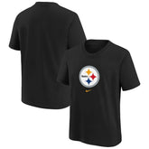 Pittsburgh Steelers Preschool Team Wordmark T-Shirt Black | Nike for Sale