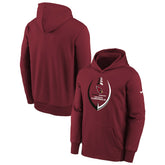 Arizona Cardinals Youth Icon Performance Pullover Hoodie Cardinal | Nike for Sale