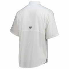 Dallas Cowboys Tamiami Omni-Shade Button-Down Short Sleeve Shirt White | Columbia