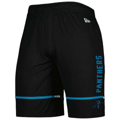 Carolina Panthers New Era Combine Authentic Rusher Training Shorts Black | NFL