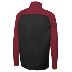 Arizona Cardinals New Era Combine Authentic O-Line Raglan Half-Zip Jacket Black | NFL