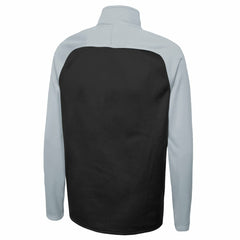 Las Vegas Raiders New Era Combine Authentic O-Line Raglan Half-Zip Jacket Black | NFL