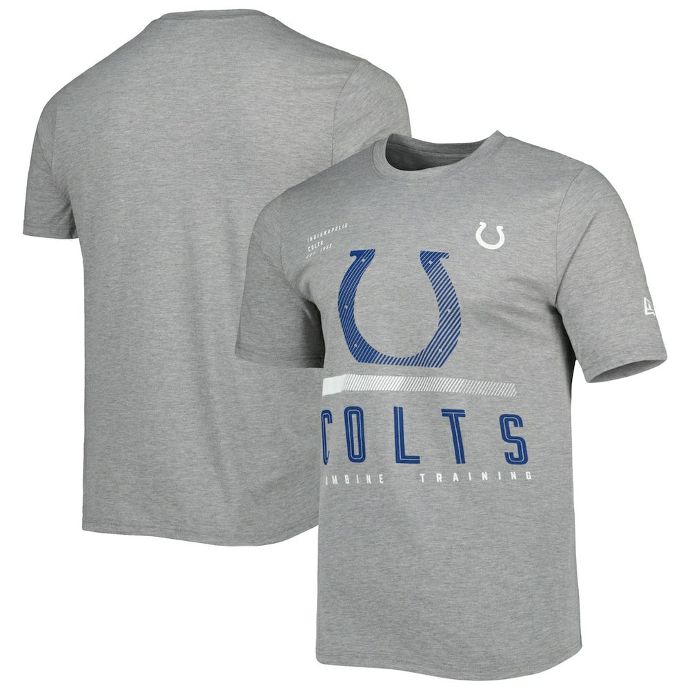 Indianapolis Colts New Era Combine Authentic Red Zone T-Shirt Heathered Gray | NFL