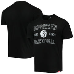 Brooklyn Nets Sportiqe Tri-Blend T-Shirt Black - NBA