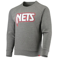 Brooklyn Nets Sportiqe Moments Mixtape Harmon Raglan Pullover Sweatshirt Heathered Gray - NBA