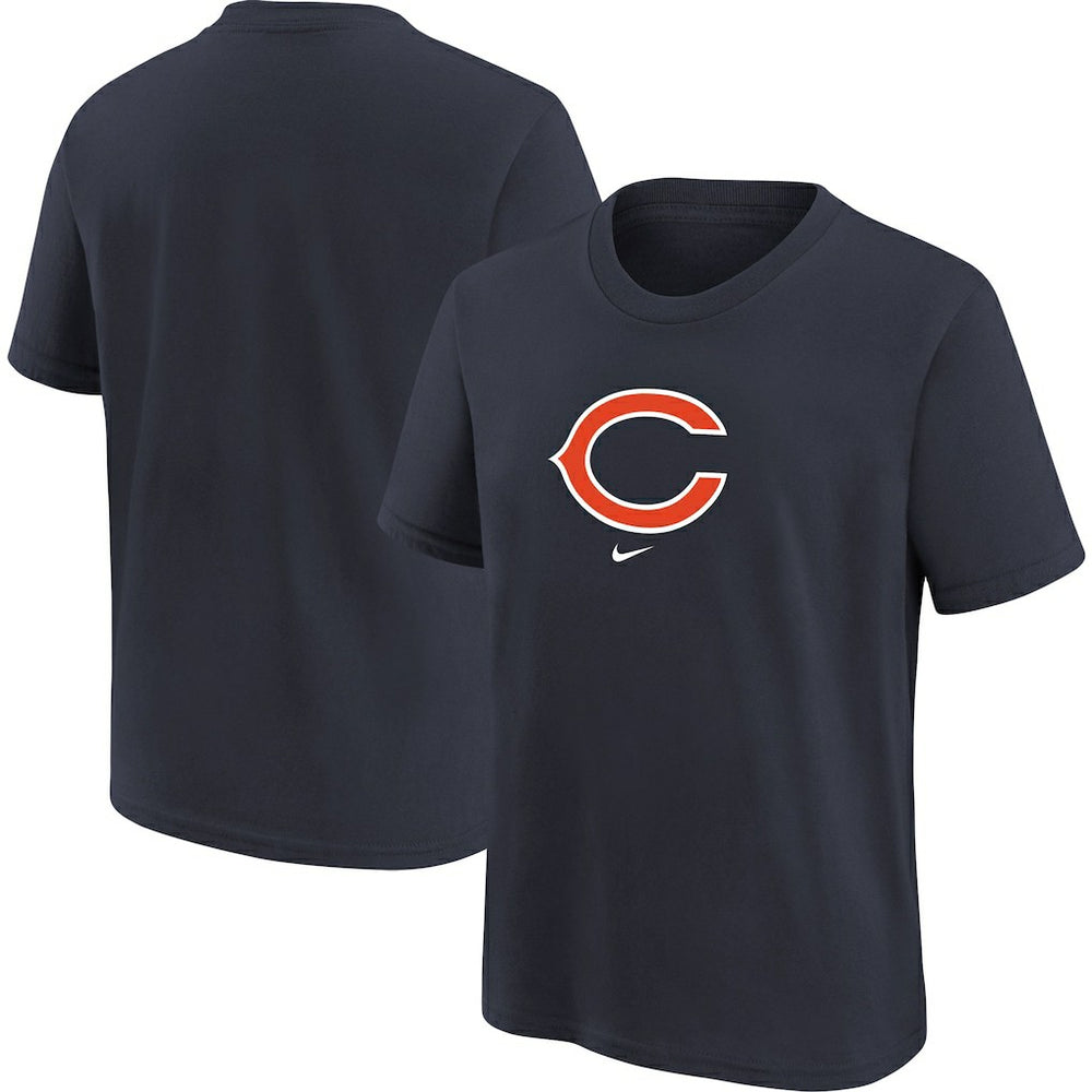 Chicago Bears Youth Logo T-Shirt Navy | Nike for Sale