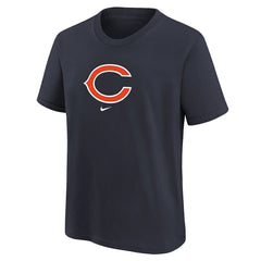 Chicago Bears Youth Logo T-Shirt Navy | Nike for Sale