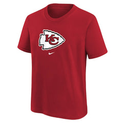 Kansas City Chiefs Youth Logo T-Shirt Red | Nike for Sale
