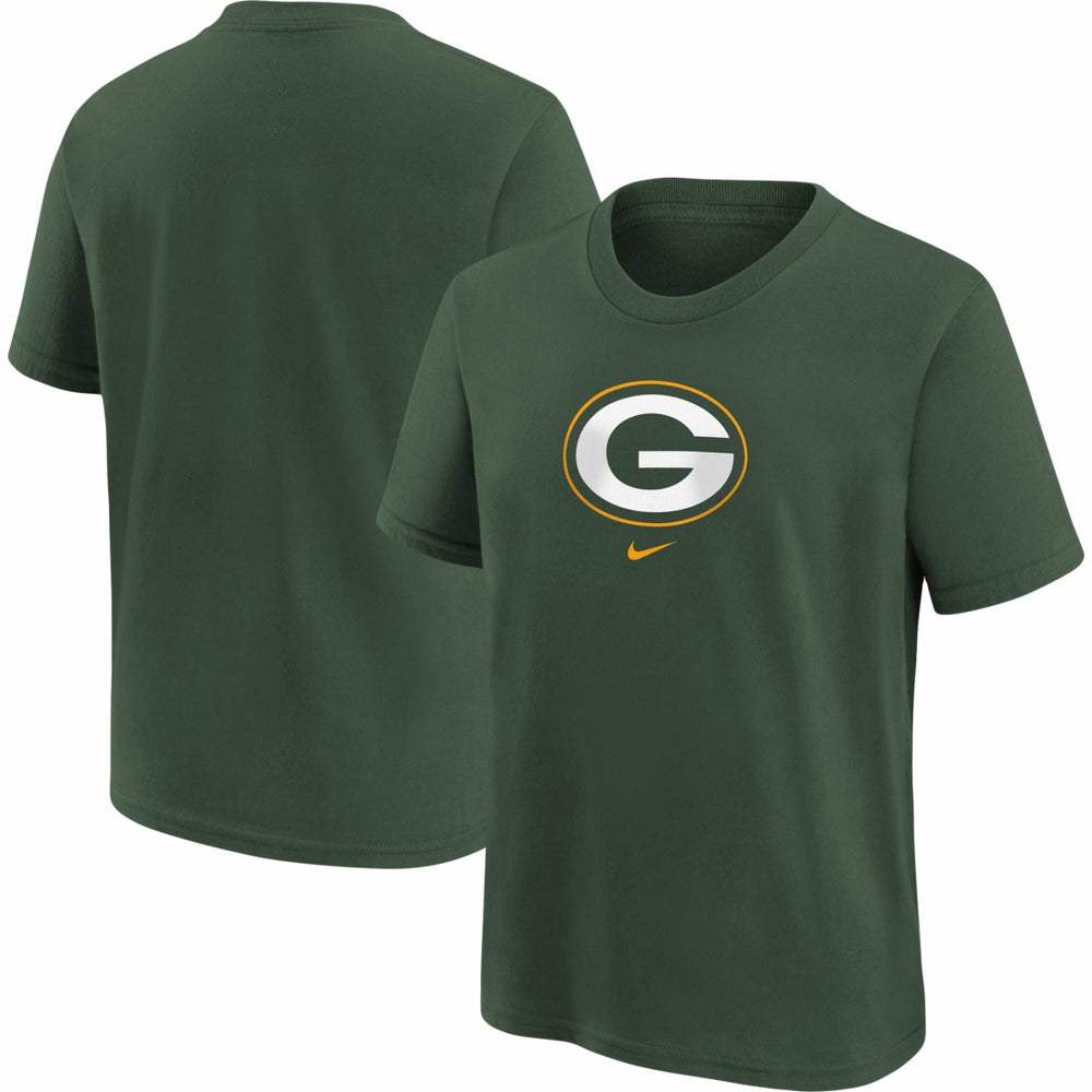 Green Bay Packers Youth Logo T-Shirt Green | Nike for Sale