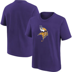 Minnesota Vikings Youth Logo T-Shirt Purple | Nike for Sale