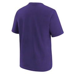 Minnesota Vikings Youth Logo T-Shirt Purple | Nike for Sale