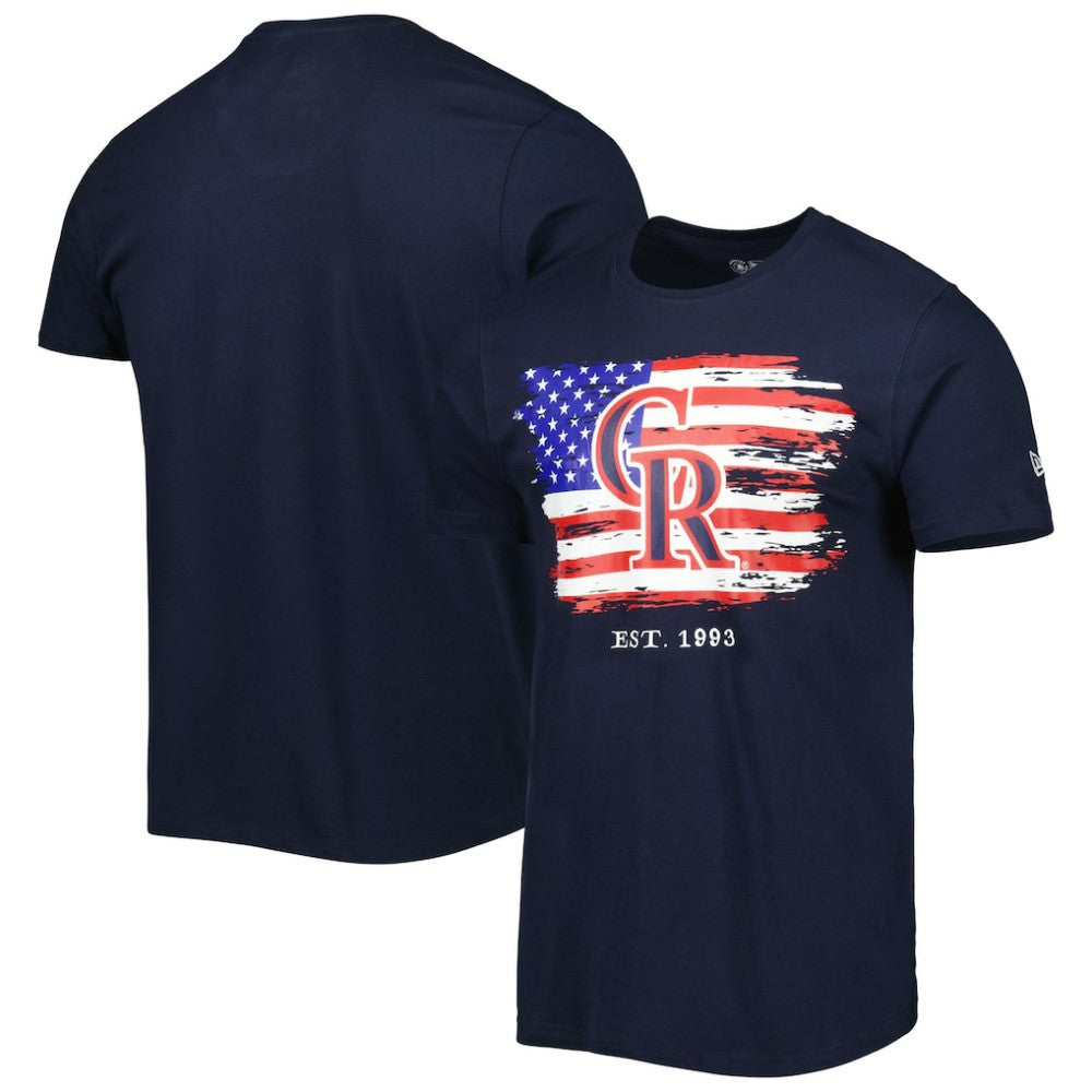 Colorado Rockies New Era 4th of July Jersey T-Shirt - MLB