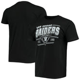 Las Vegas Raiders Junk Food Throwback T-Shirt Black | NFL