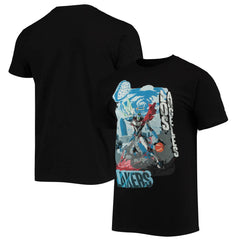 Los Angeles Lakers NBA x McFlyy Identify Artist Series T-Shirt Black - NBA