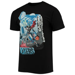 Los Angeles Lakers NBA x McFlyy Identify Artist Series T-Shirt Black - NBA