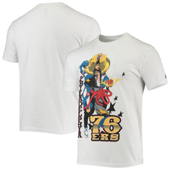 Philadelphia 76ers NBA x McFlyy Identify Artist Series T-Shirt White - NBA