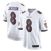 Lamar Jackson Baltimore Ravens Game Jersey White | Nike for Sale