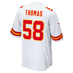 Derrick Thomas Kansas City Chiefs Retired Player Game Jersey White | Nike for Sale