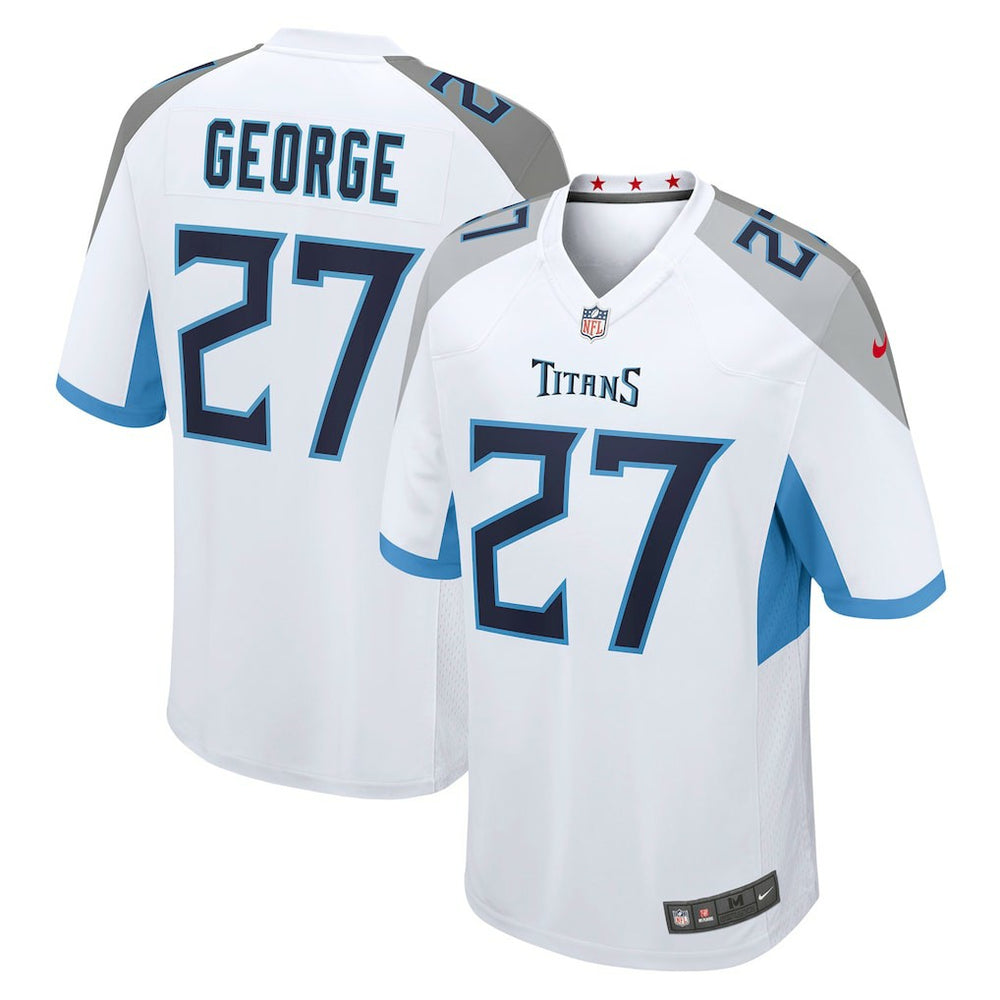 Eddie George Tennessee Titans Retired Player Game Jersey White | Nike for Sale